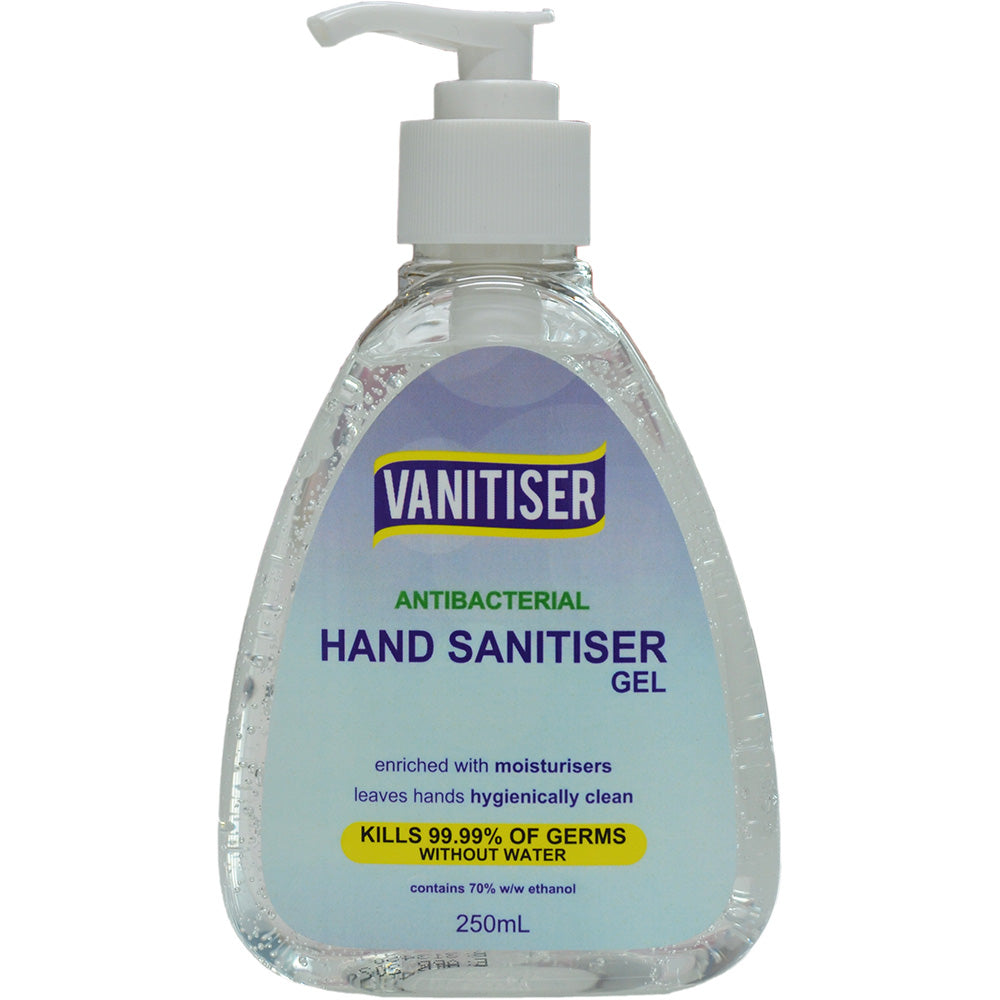 Antibacterial Hand Sanitiser Gel | 250mL